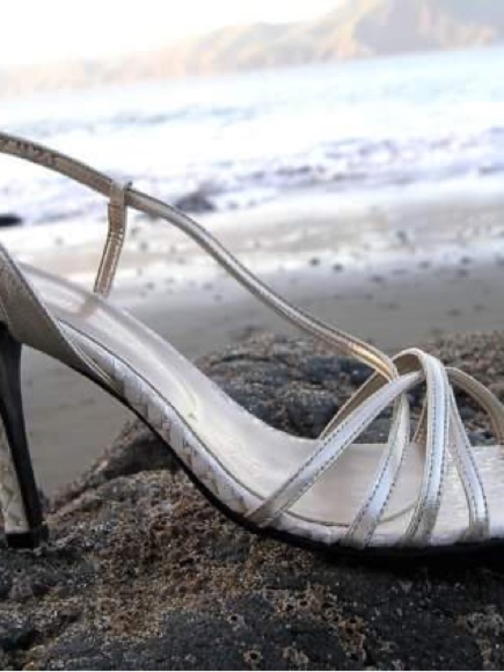Strappy Metallic gold  Women’s Dress Sandals